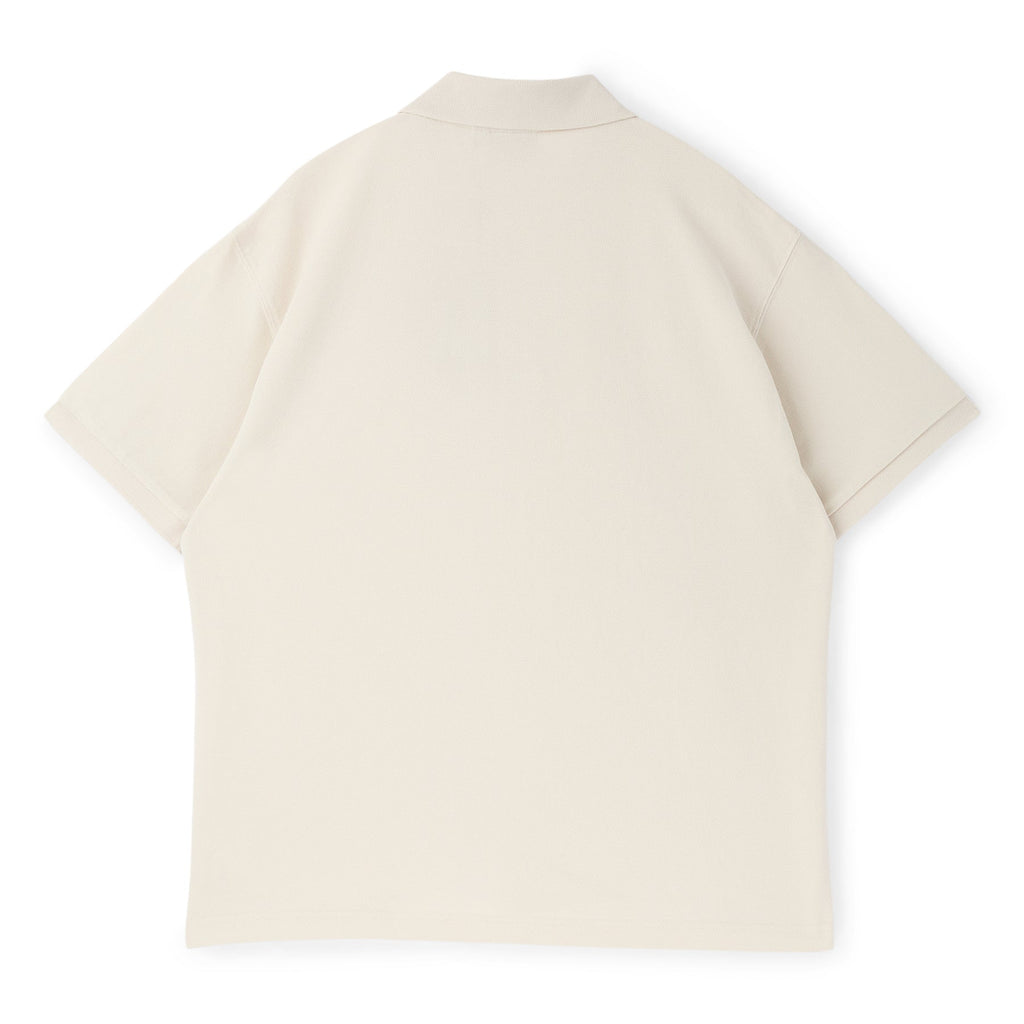 Stussy Classic Pique Polo (Off White)