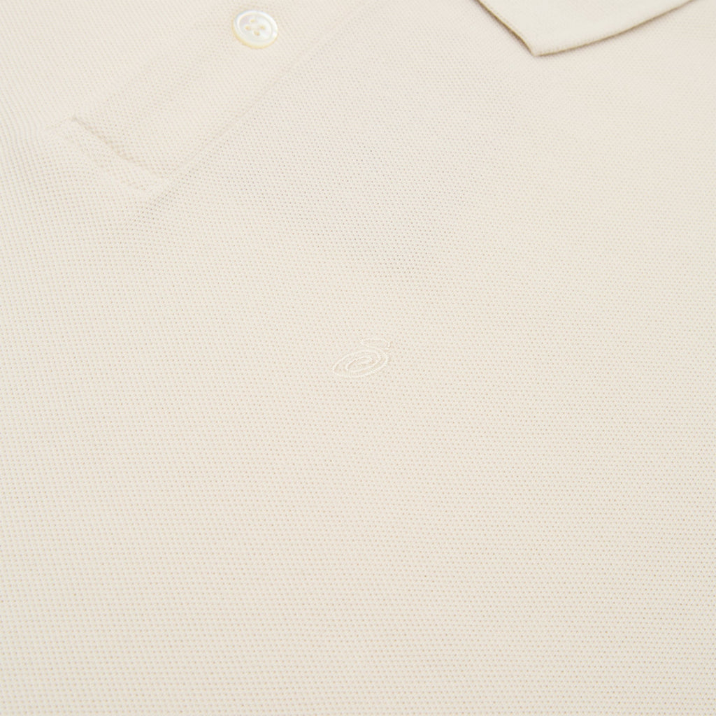 Stussy Classic Pique Polo (Off White)