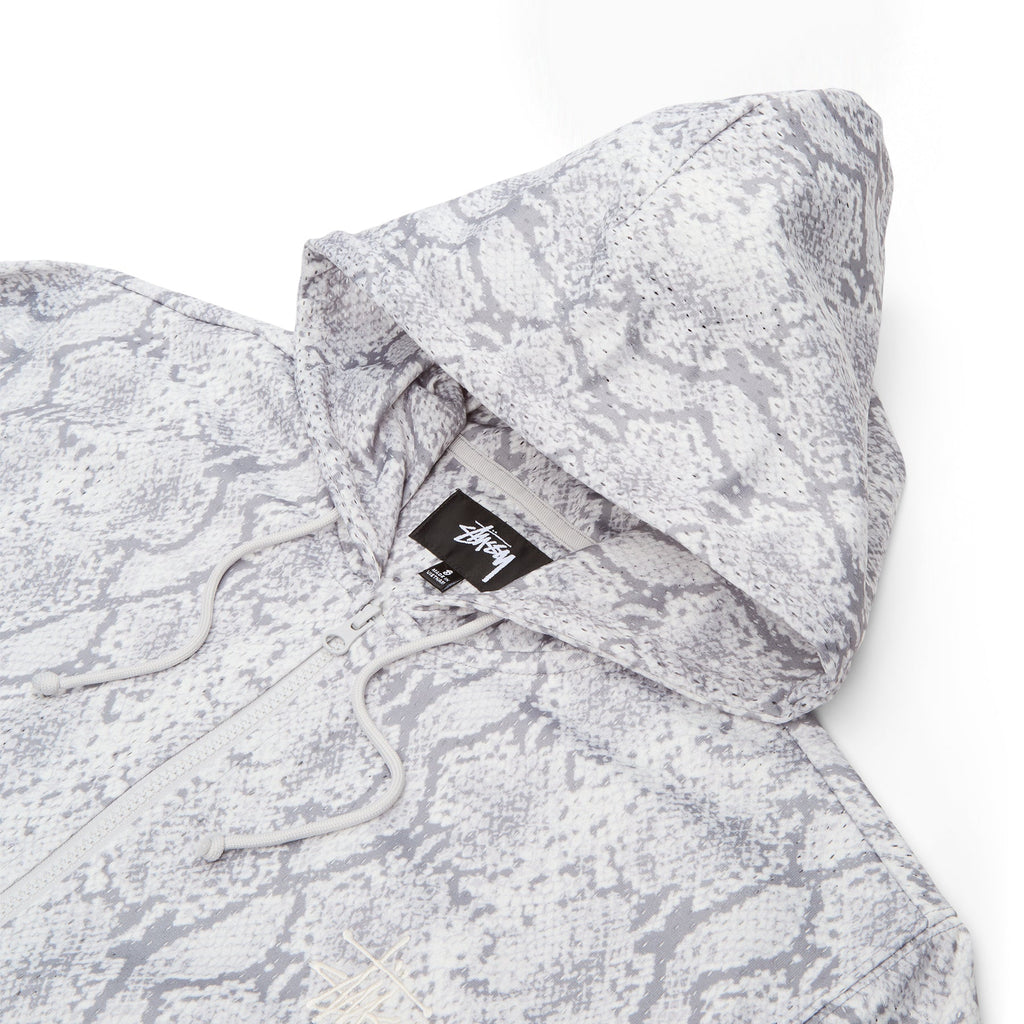 Stussy Athletic Mesh Zip Hood (Snake)