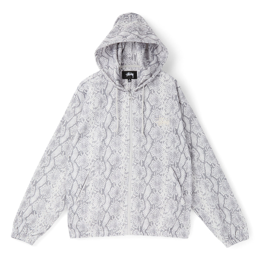 Stussy Athletic Mesh Zip Hood (Snake)