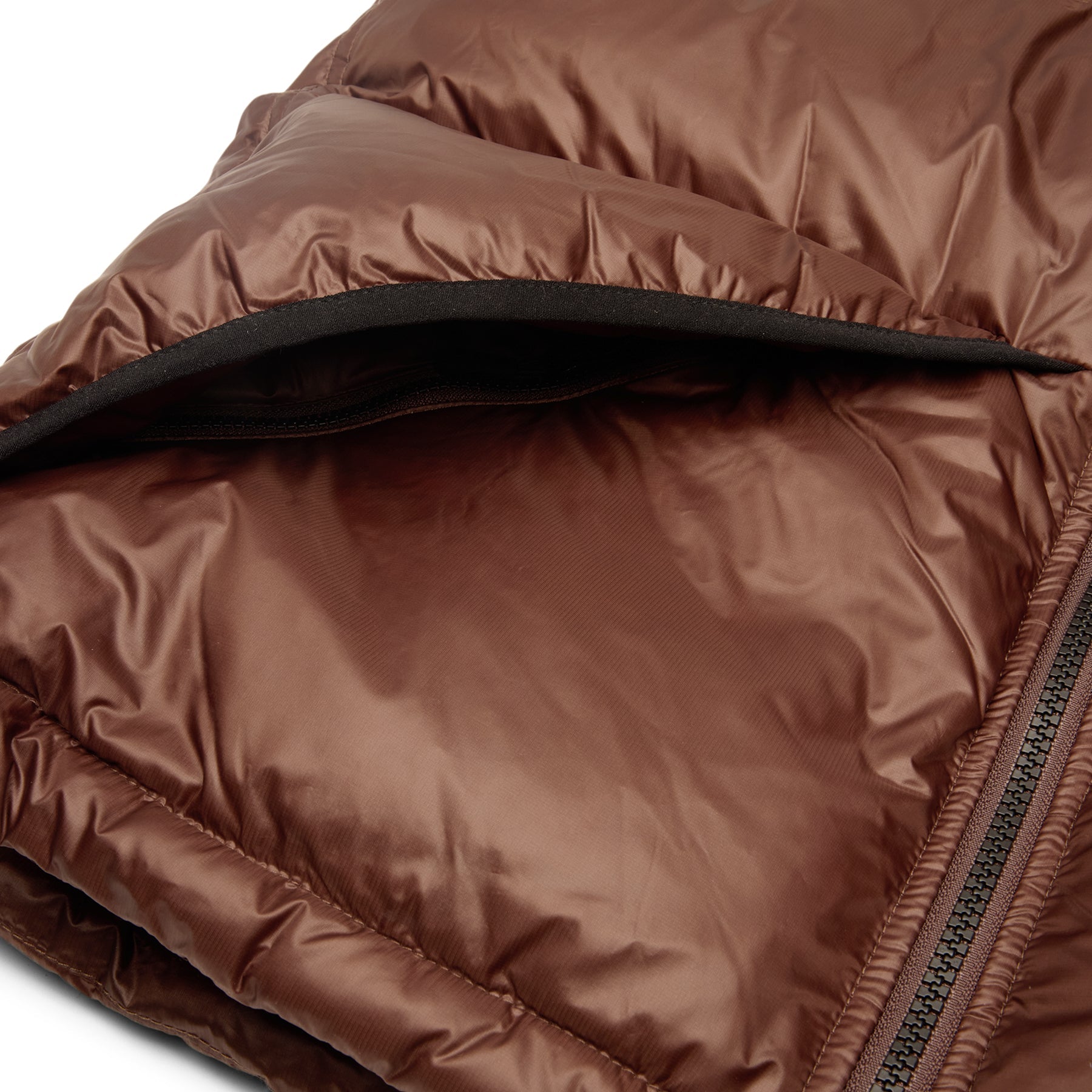 Stussy Micro Ripstop Down Vest (Brown)