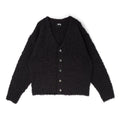 Stussy Textured Cardigan (Black)