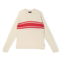 Stussy Striped Long Sleeve Sweater (Bone)