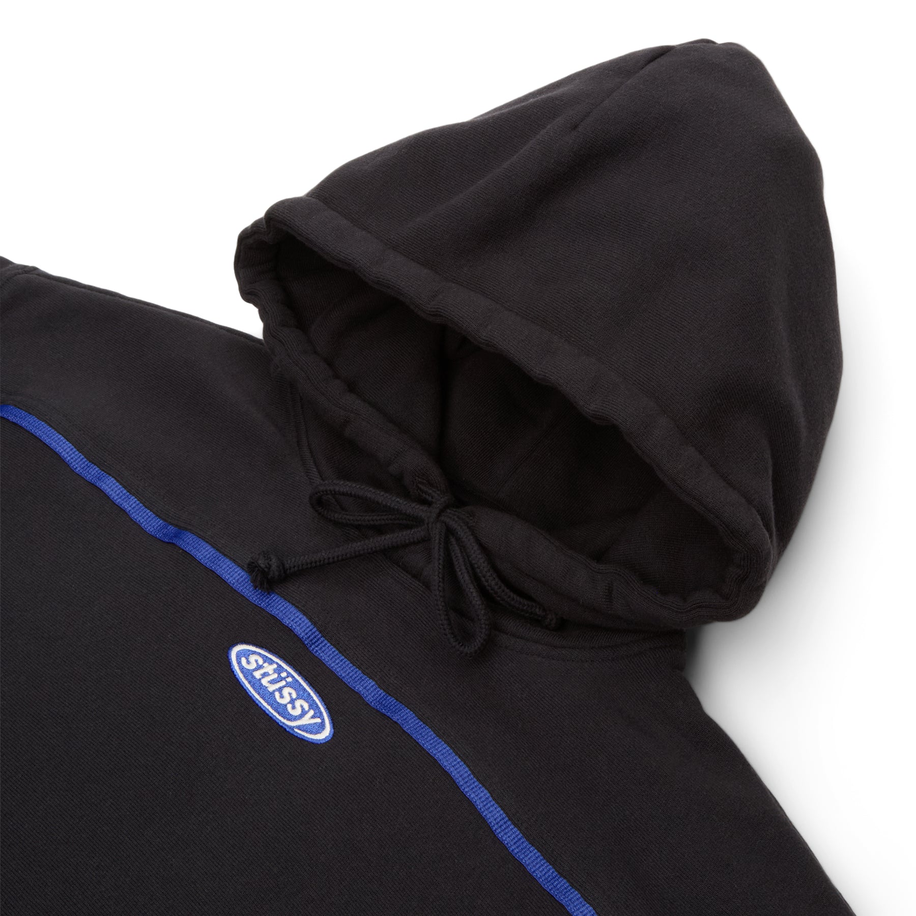 Stussy Oval Pullover Hood (Black)