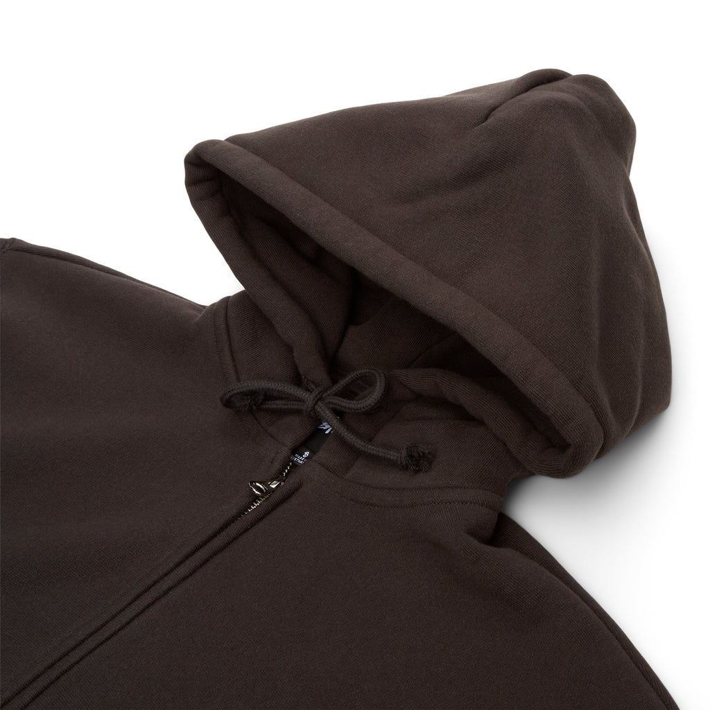 Stussy Cursive Applique Zip Hood (Black)