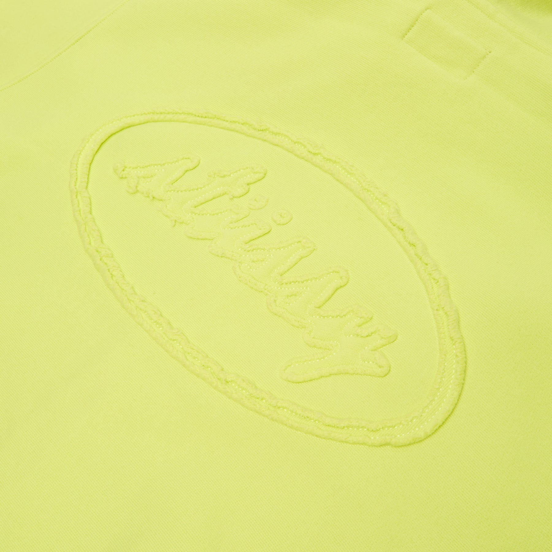 Stussy Cursive Applique Zip Hood (Lime)