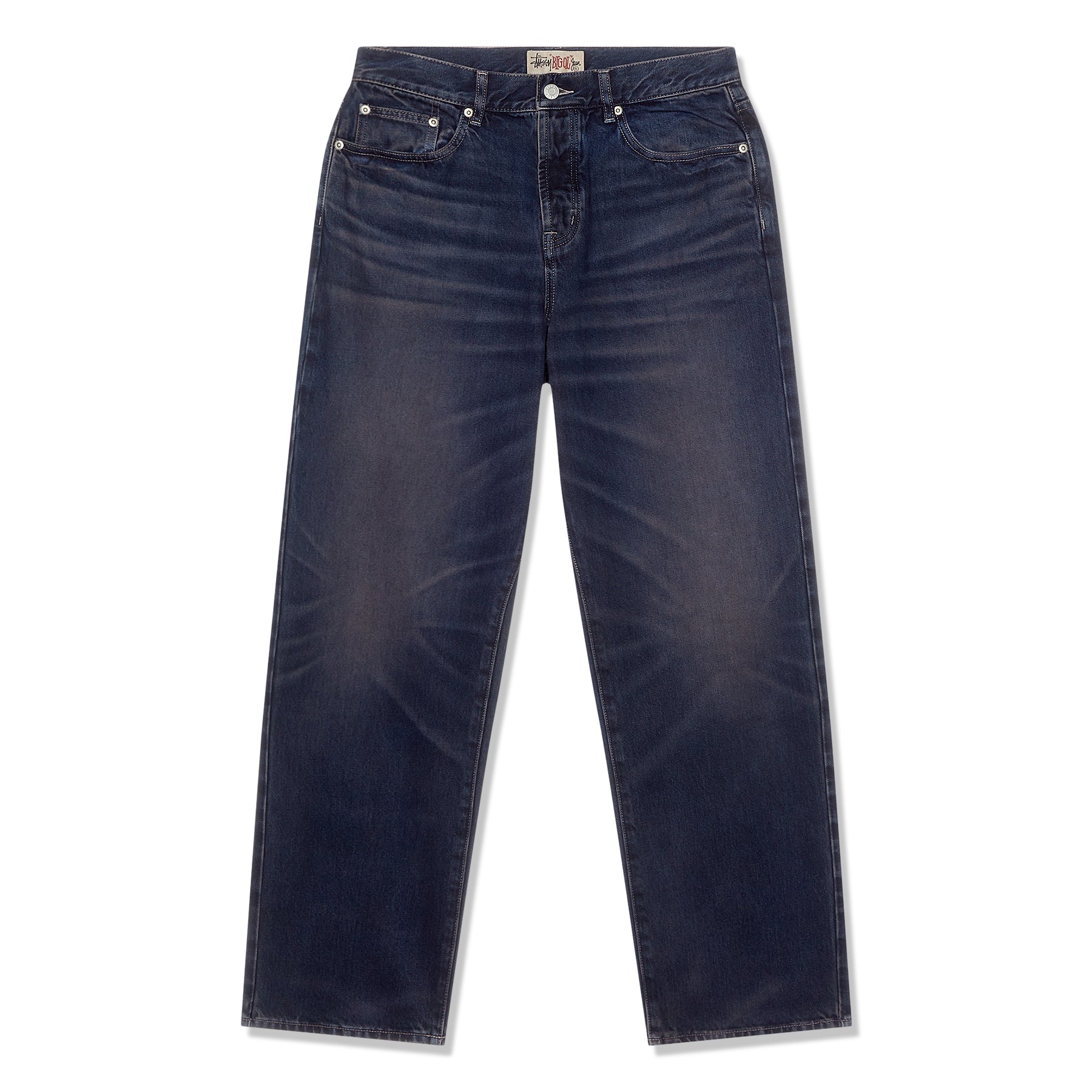 Stussy Big OL Jeans Vintage Wash Denim (Blue)