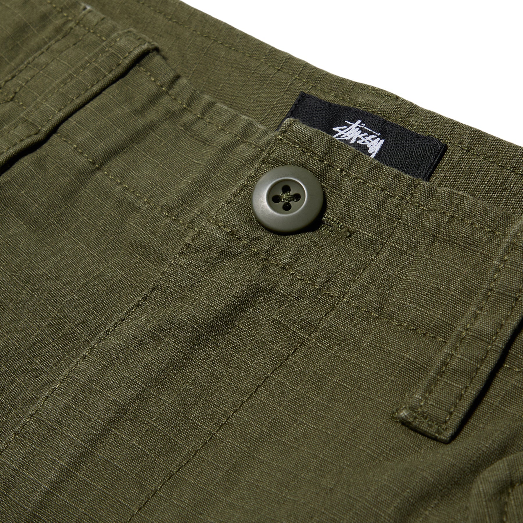 Stussy Cargo Short Ripstop (Olive Green)