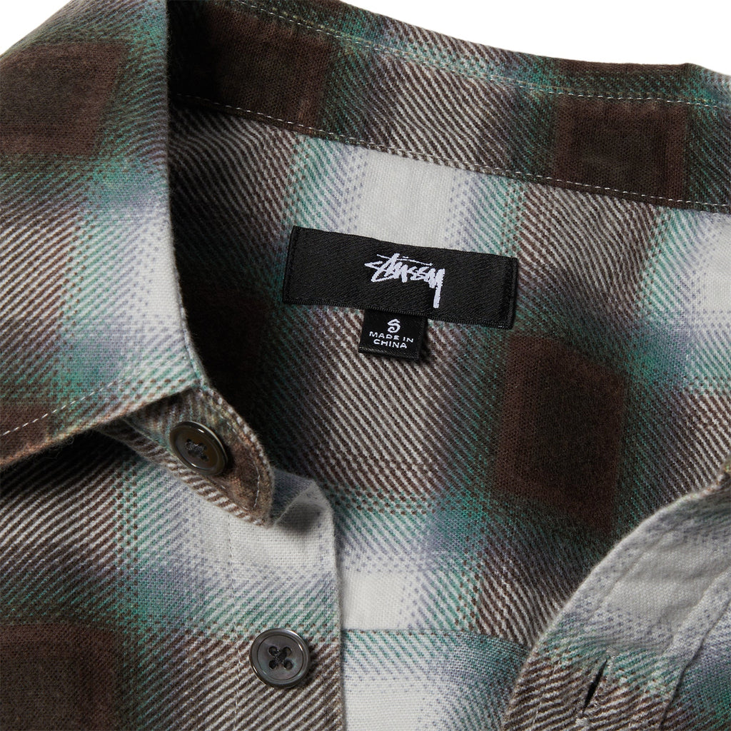 Stussy June Plaid Shirt (Bone)