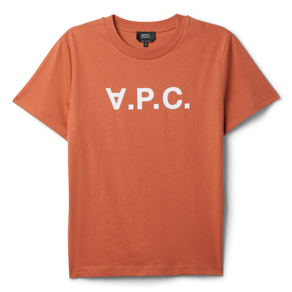 A.P.C. Standard Grand VPC T-shirt (Orange/White)