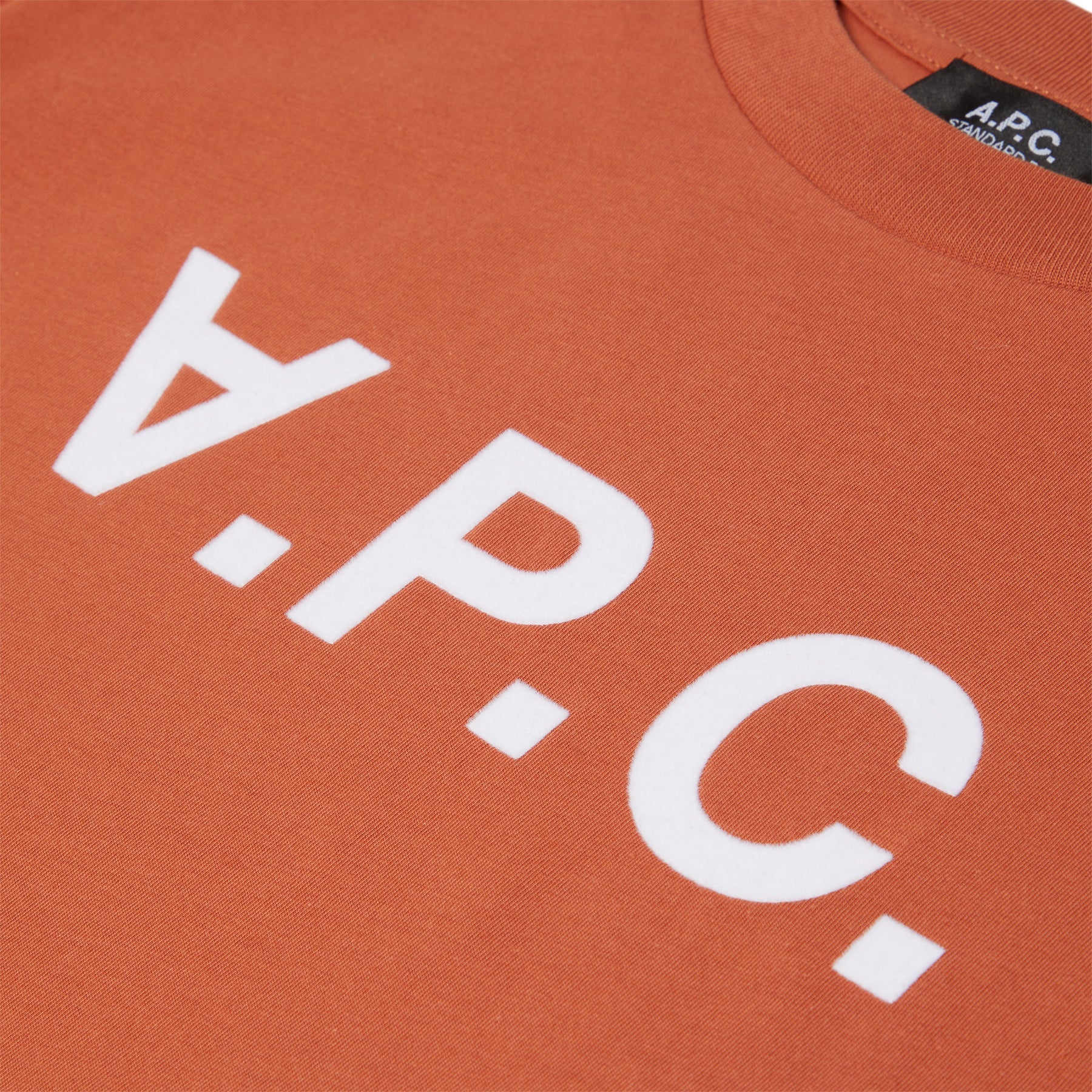A.P.C. Standard Grand VPC T-shirt (Orange/White)