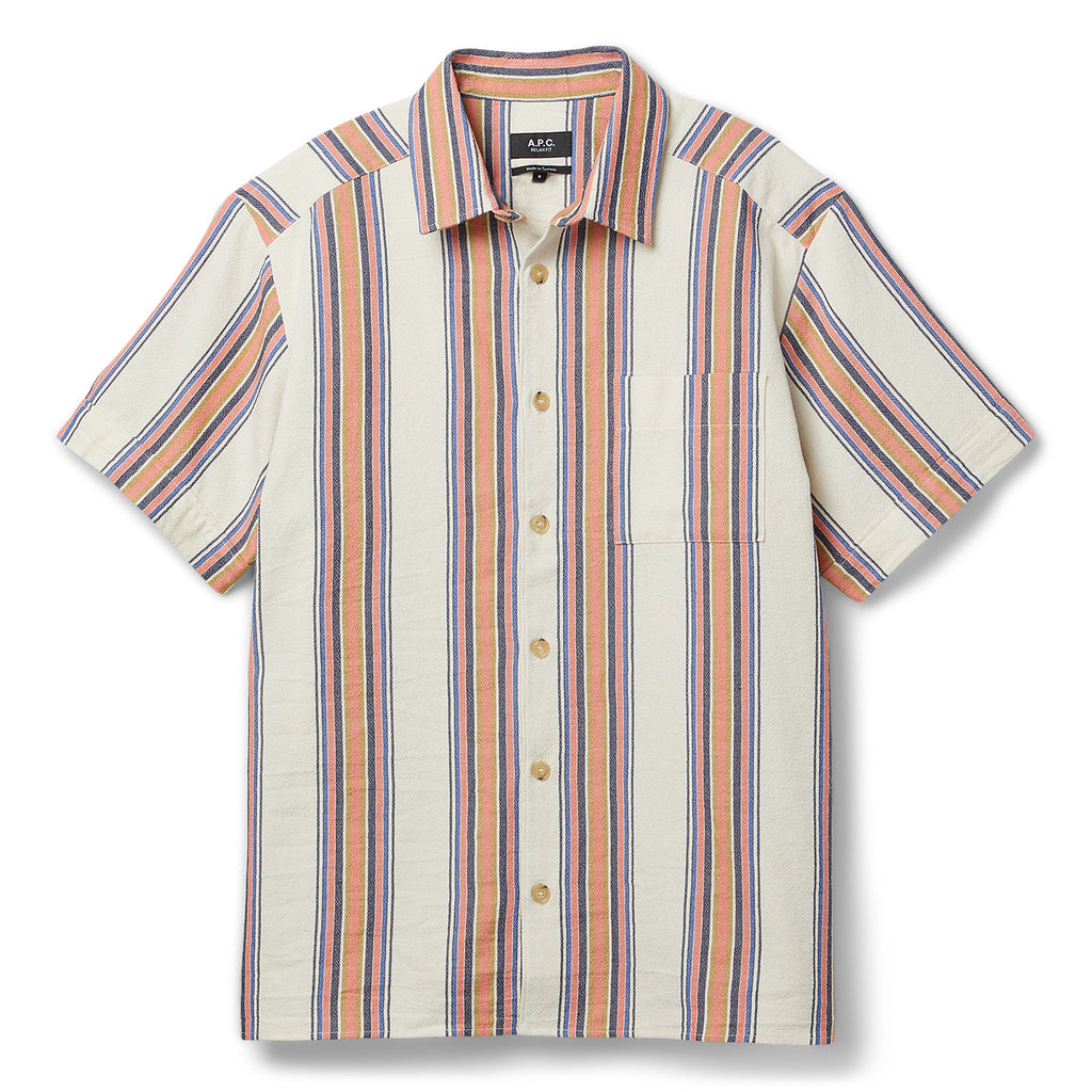 A.P.C. Ross Short-Sleeve Shirt(Ecru)