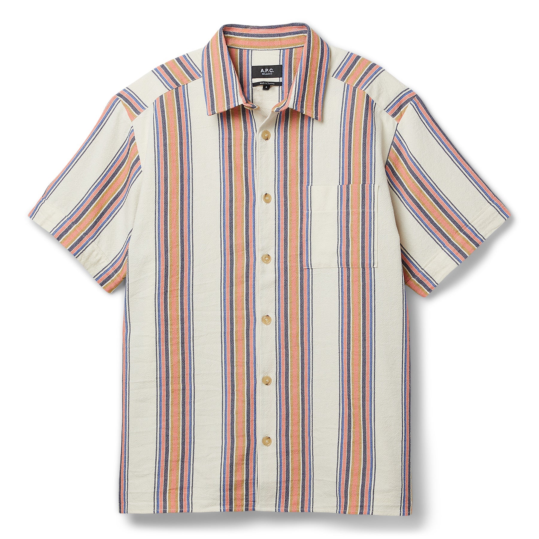 A.P.C. Ross Short-Sleeve Shirt(Ecru)