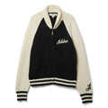 Adidem Asterisks Knit Zip Up Sweater (Cream)