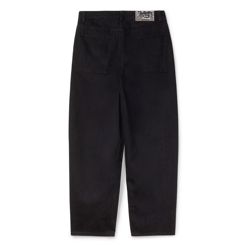 Dime Baggy Denim Pants (Black)