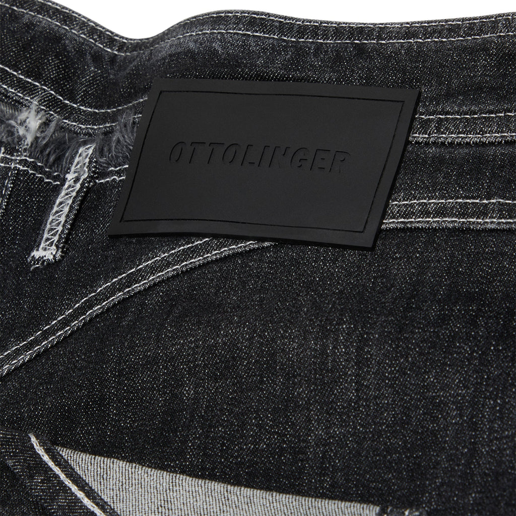 Ottolinger Open Back Jeans Hotpants (Black wash)