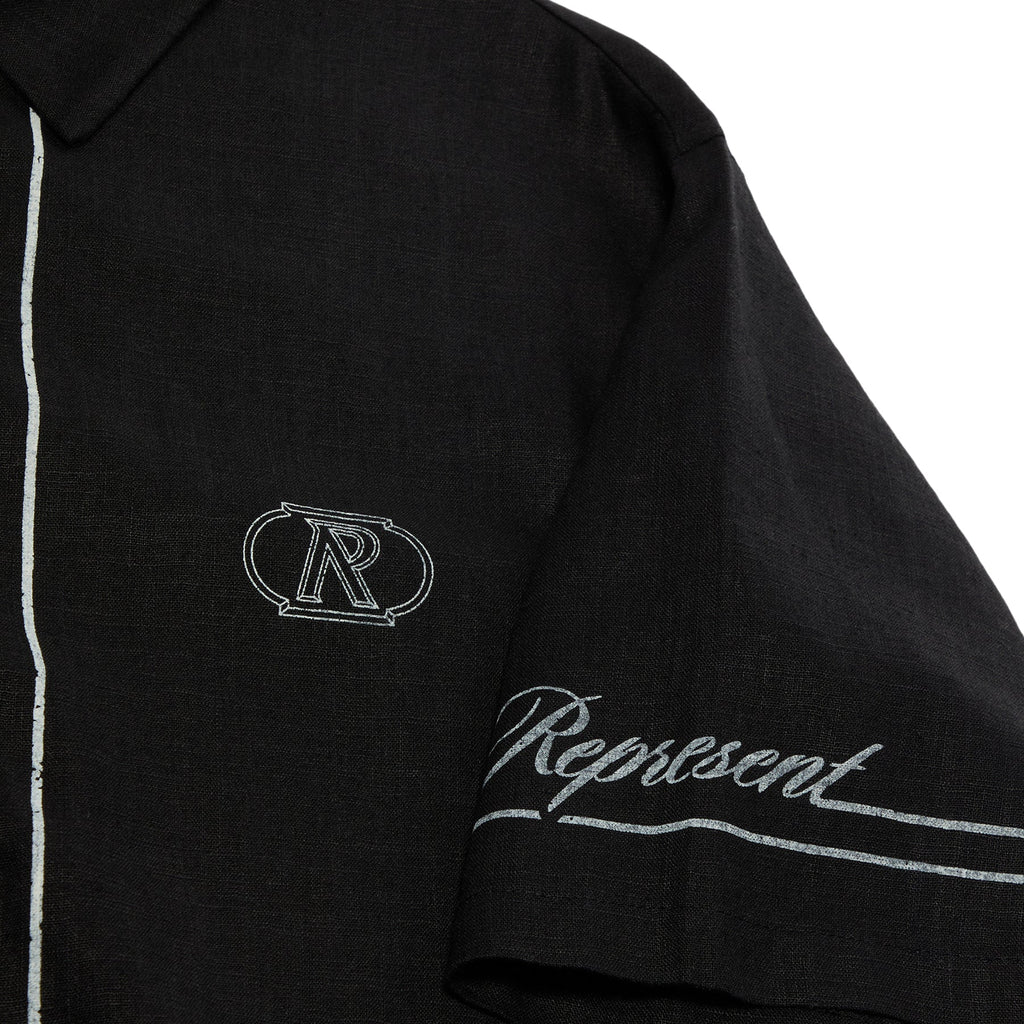 REPRESENT Border Shirt (Jet black)