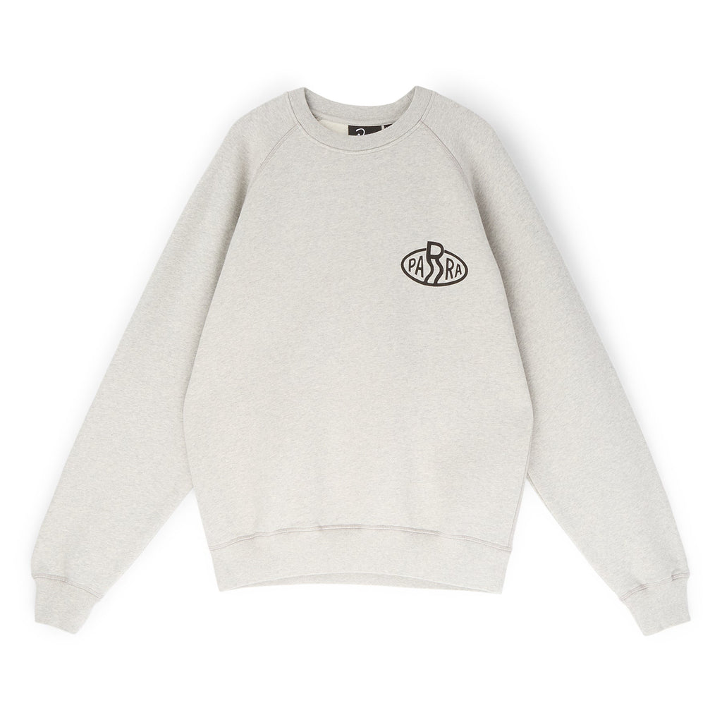 by Parra Legs Logo Crew Neck Sweatshirt (Heather Grey)