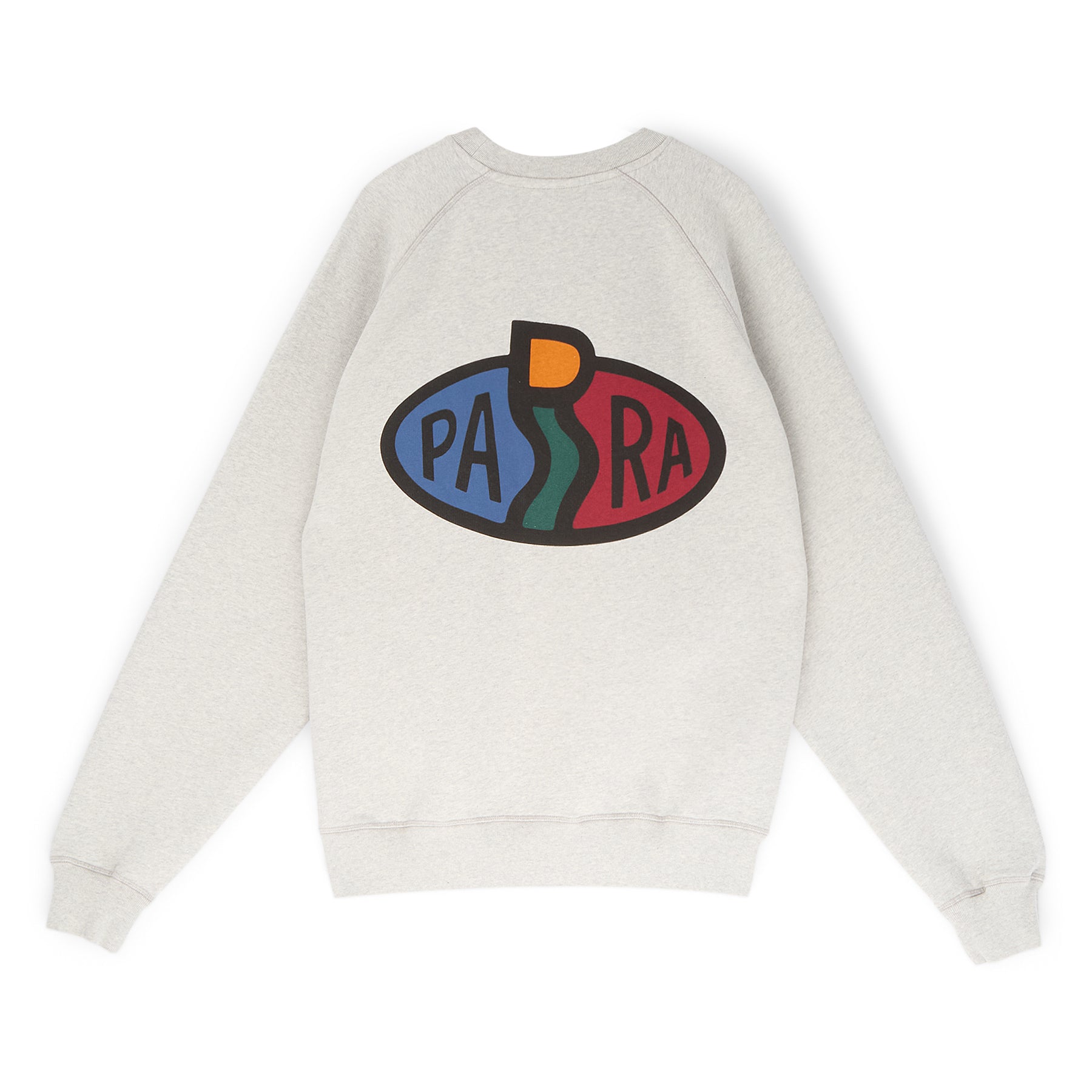 by Parra Legs Logo Crew Neck Sweatshirt (Heather Grey)