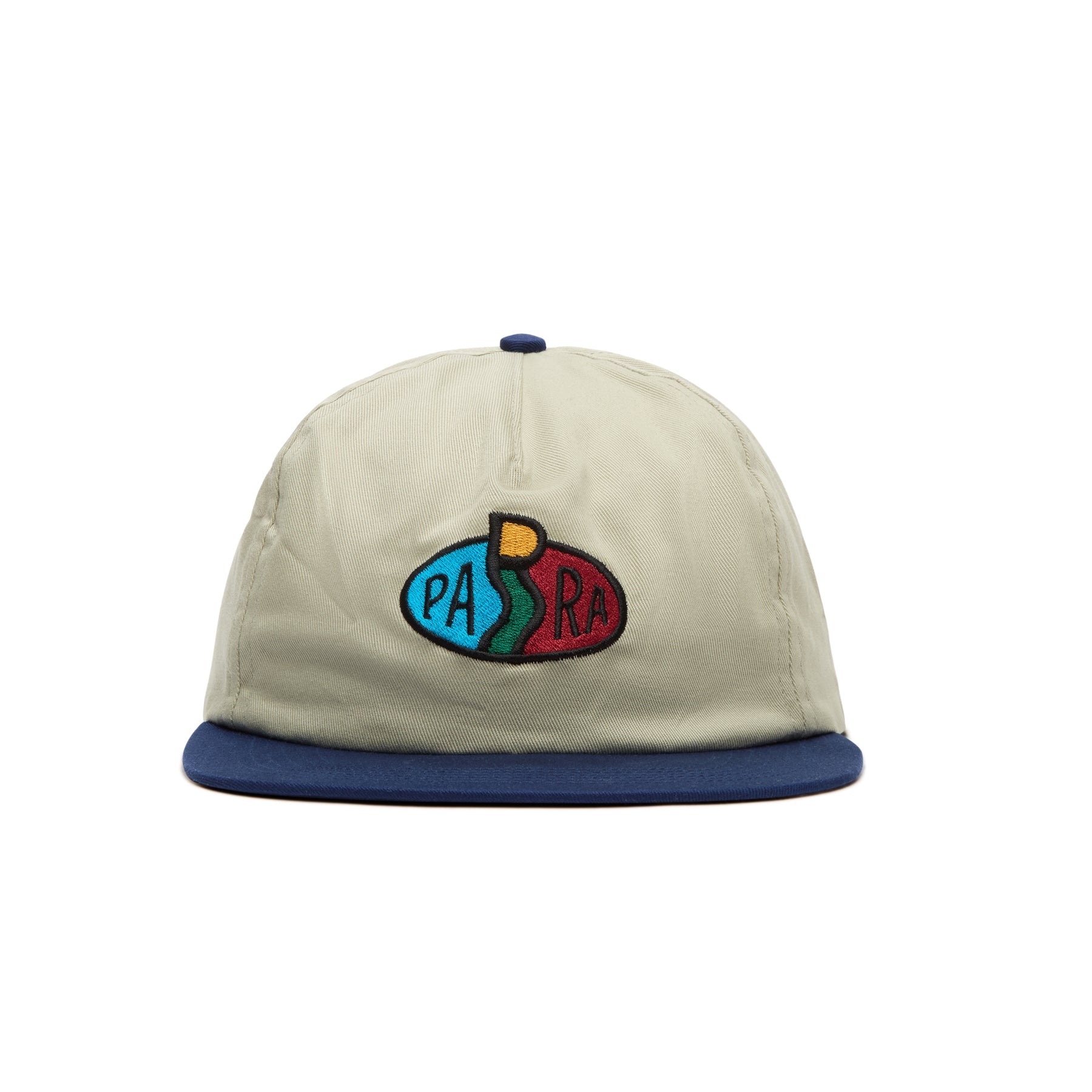 by Parra Legs Logo 5 Panel Hat (Off White)