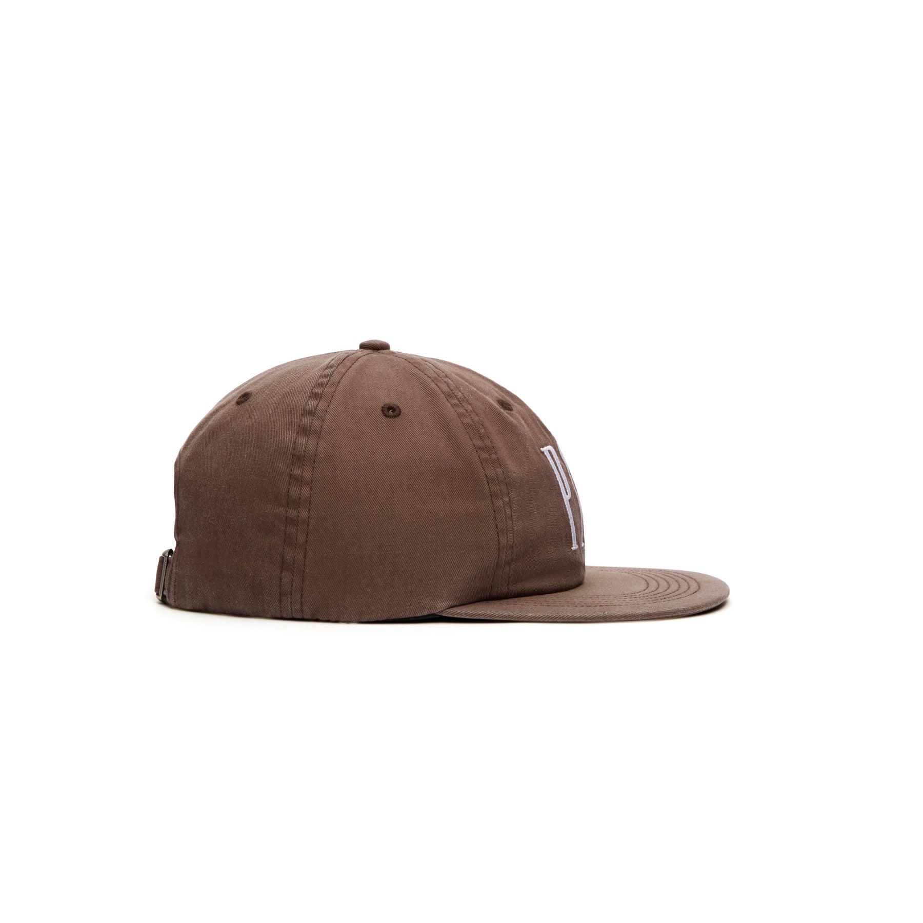 by Parra Store Logo 6 Panel Hat (Brown)