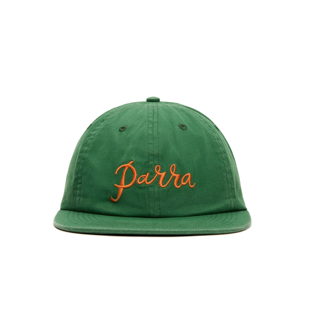 by Parra Scripted 6 Panel Hat (Green)