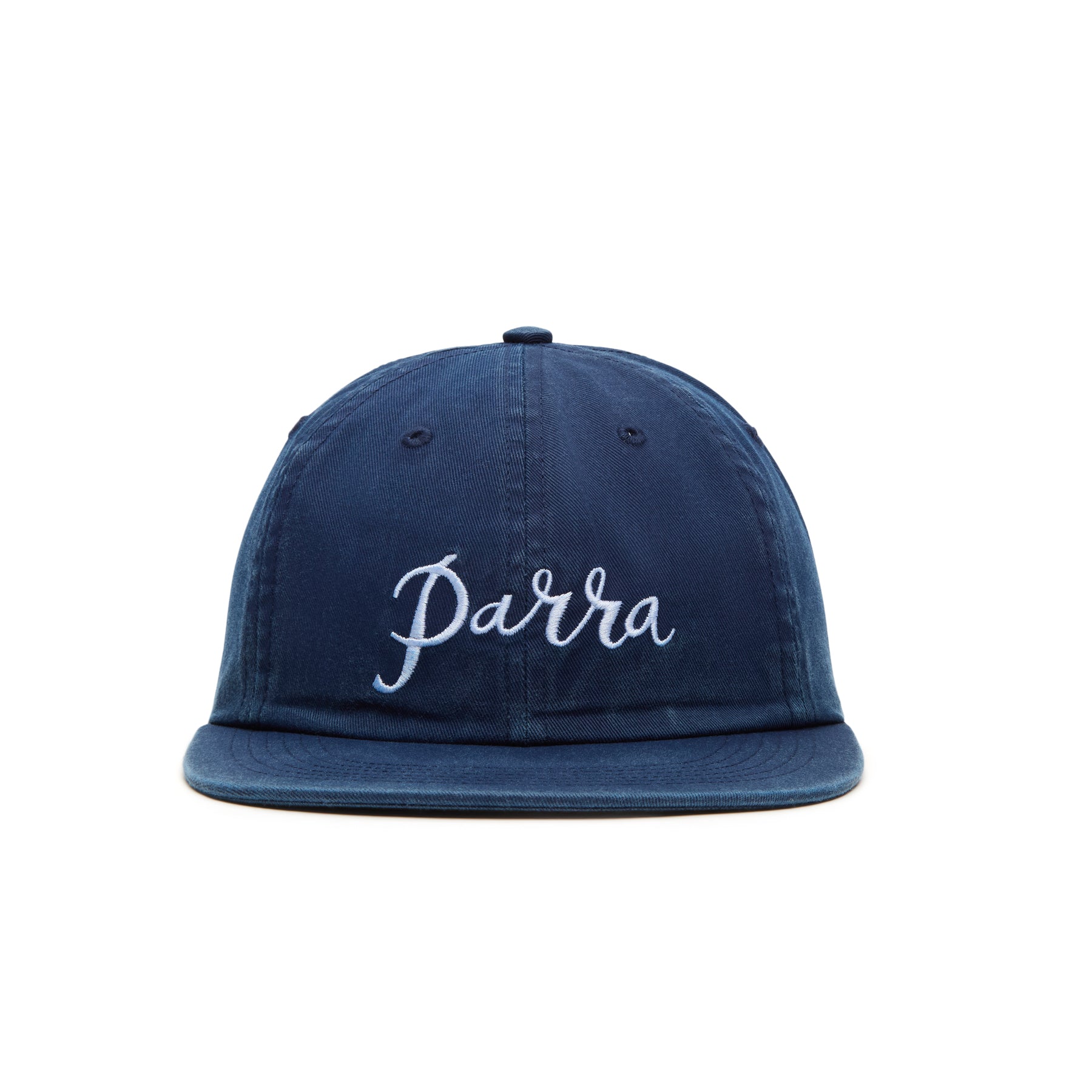 by Parra Scripted 6 Panel Hat (Navy Blue)