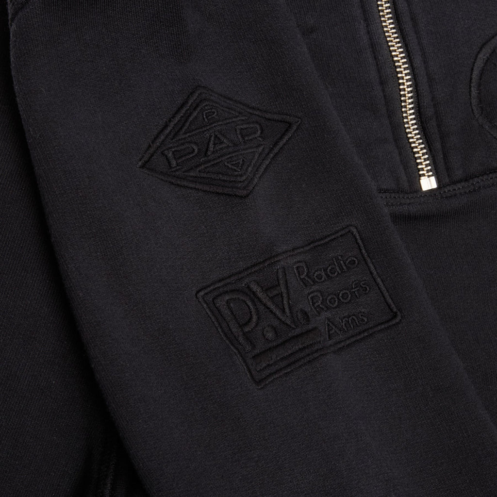 by Parra Media Training Quarter Zip Pullover (Black)