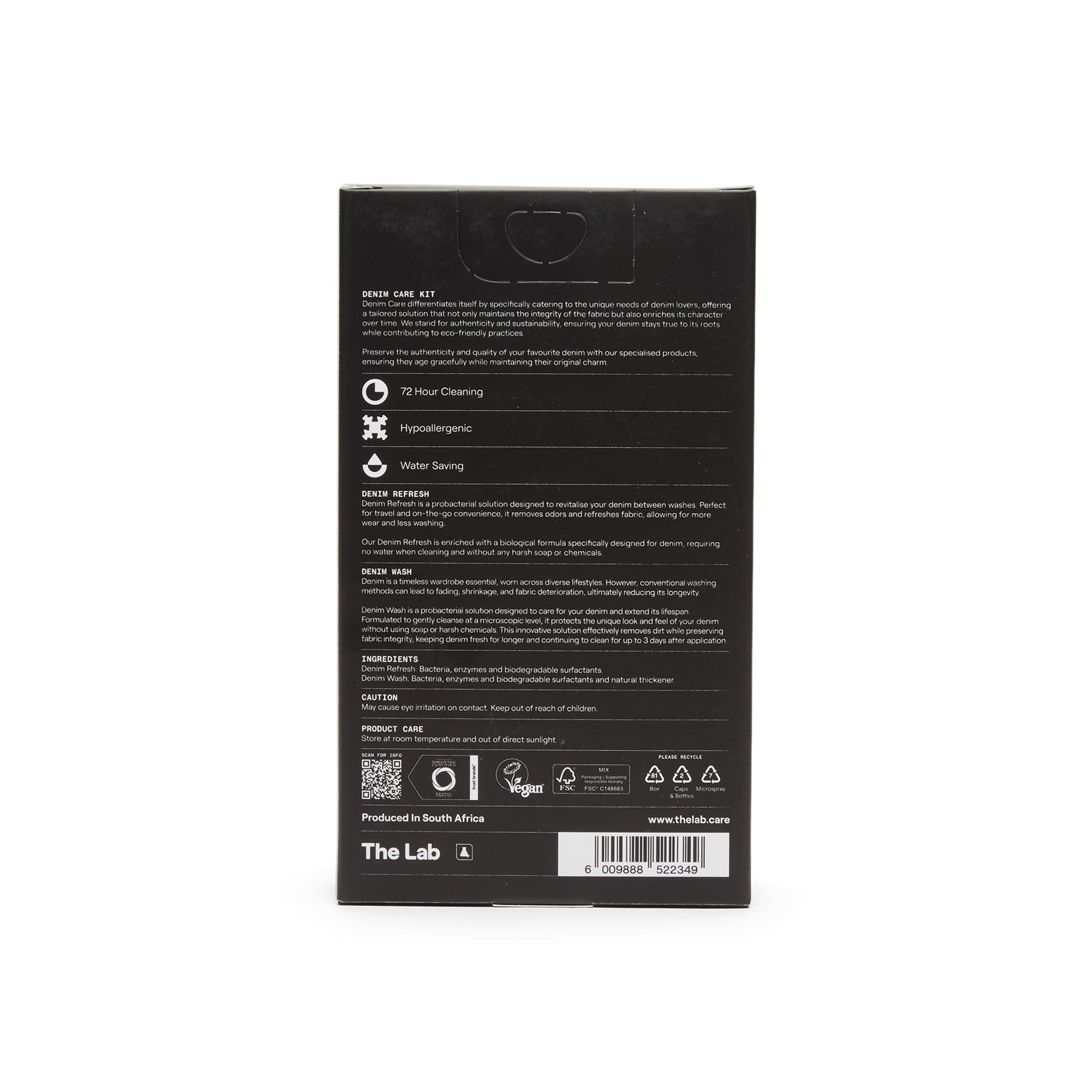 The Lab Denim Care Kit (Multi)