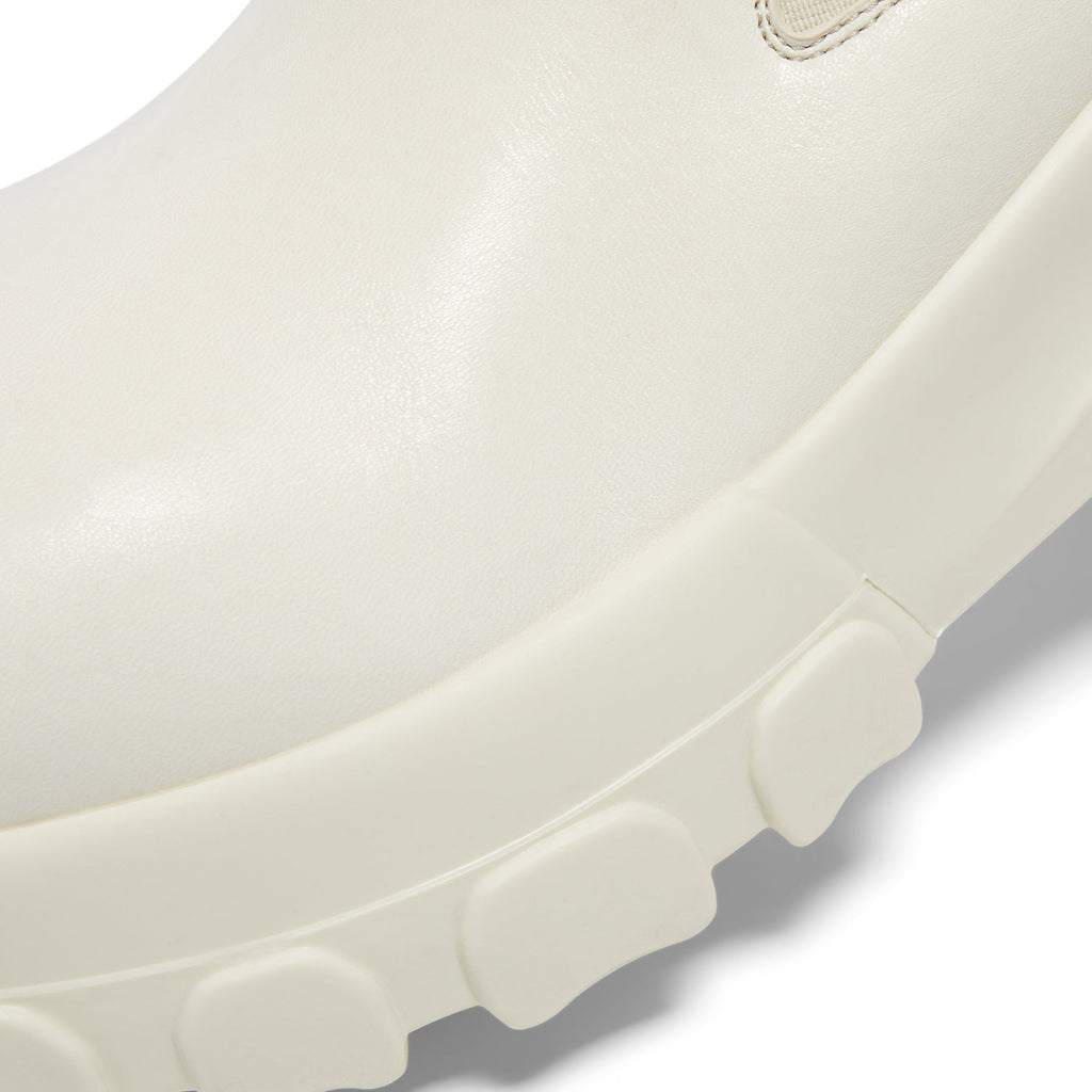 Rick Owens Beatle Bozo Tractor Boots (Milk)