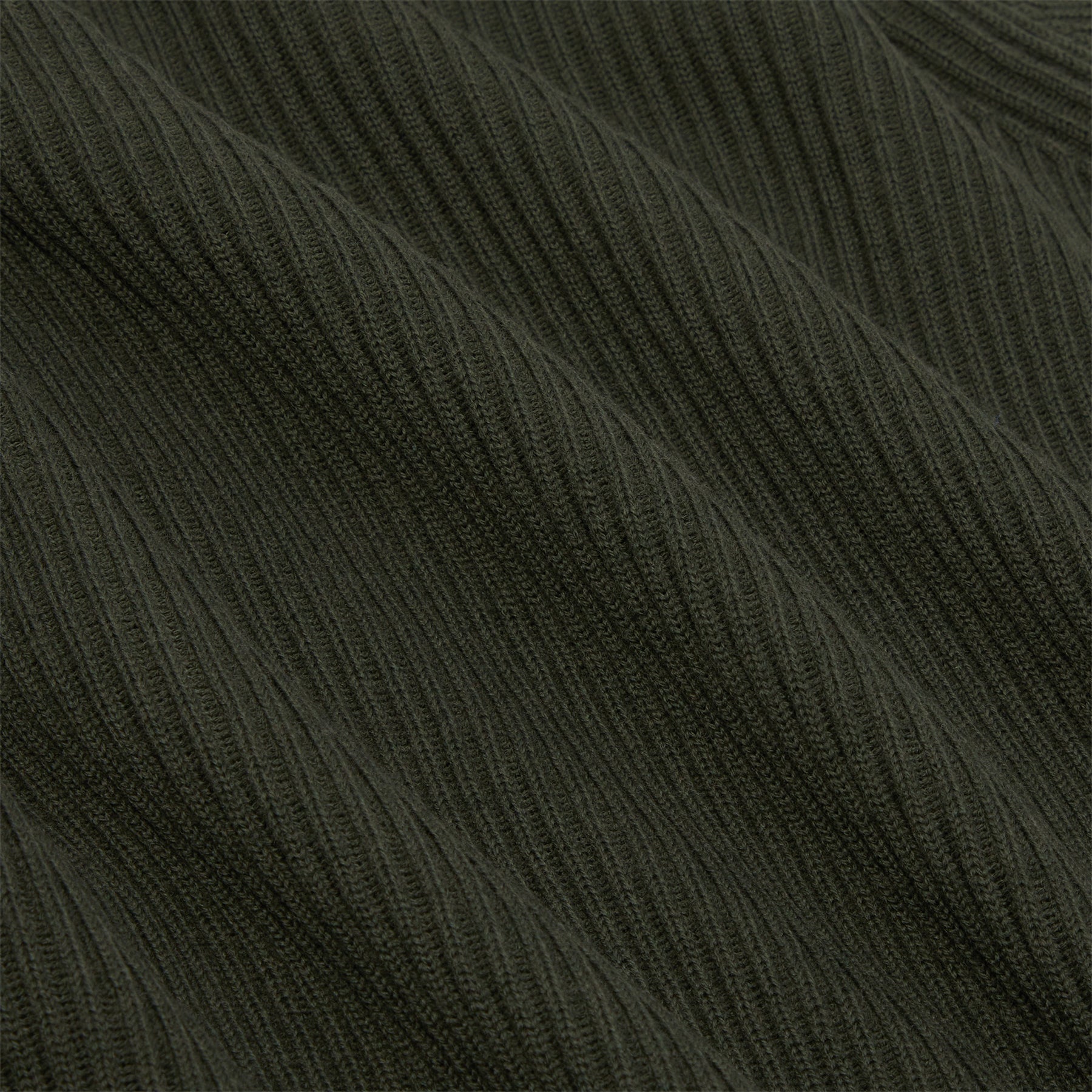 Stone Island Ribbed Crewneck Sweater (Military green)