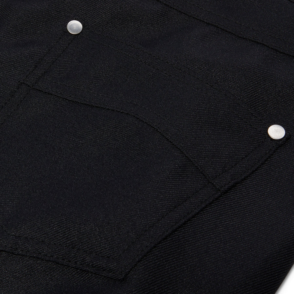 Rhude Reza Double Knee Baggy Short (Black)