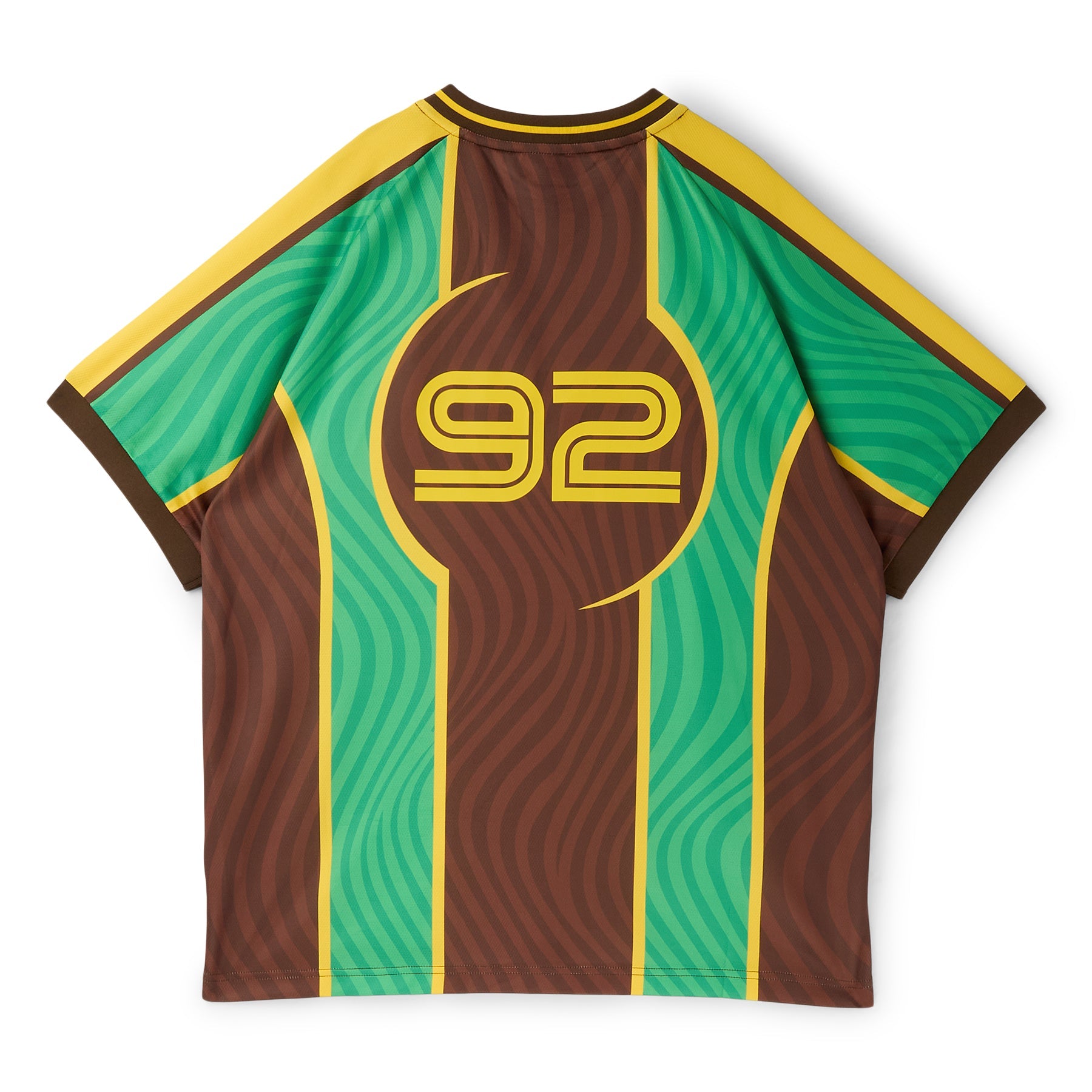 Andrew Campeones Futbol Jersey (Green/Brown)
