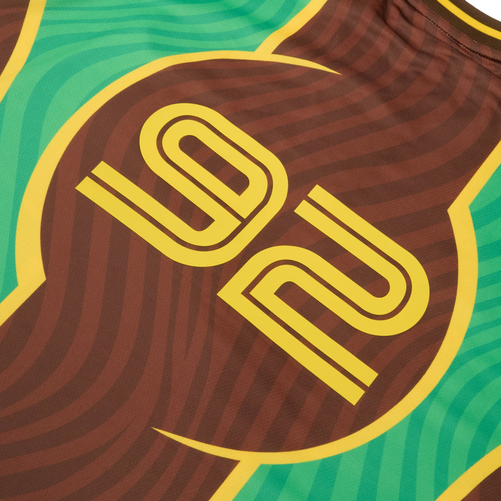 Andrew Campeones Futbol Jersey (Green/Brown)