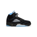 Air Jordan 5 Retro "Black Carolina" (Black/University Blue-White)