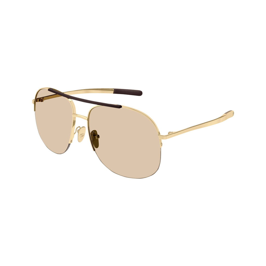 Gucci GG2165S-002 (Gold-Gold-Brown)