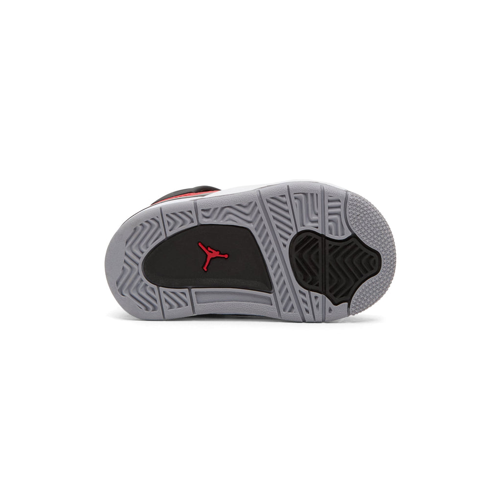 Air Jordan 4 Retro TD "Toro" (Fire Red/White-Black-Cement Grey)