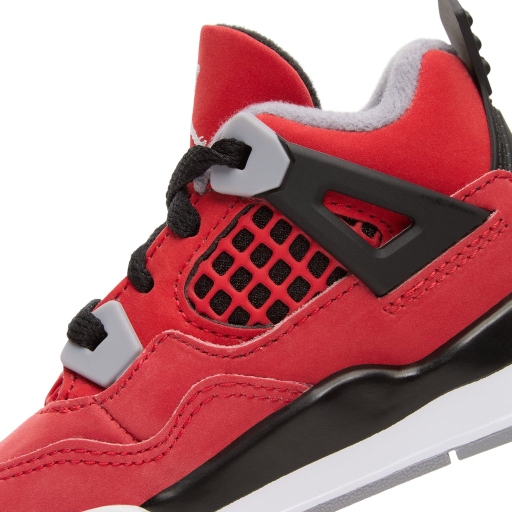 Air Jordan 4 Retro TD "Toro" (Fire Red/White-Black-Cement Grey)