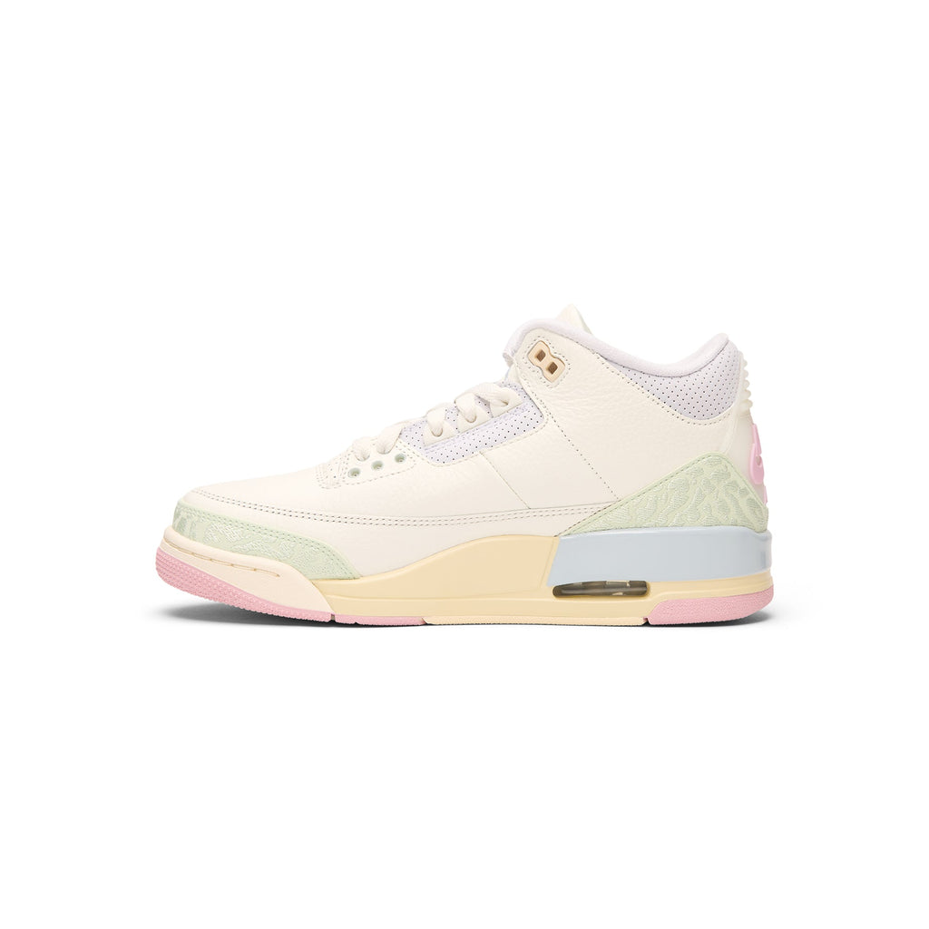Air Jordan 3 Retro (Sail/Jade Aura-Aura-Iced Carmine)