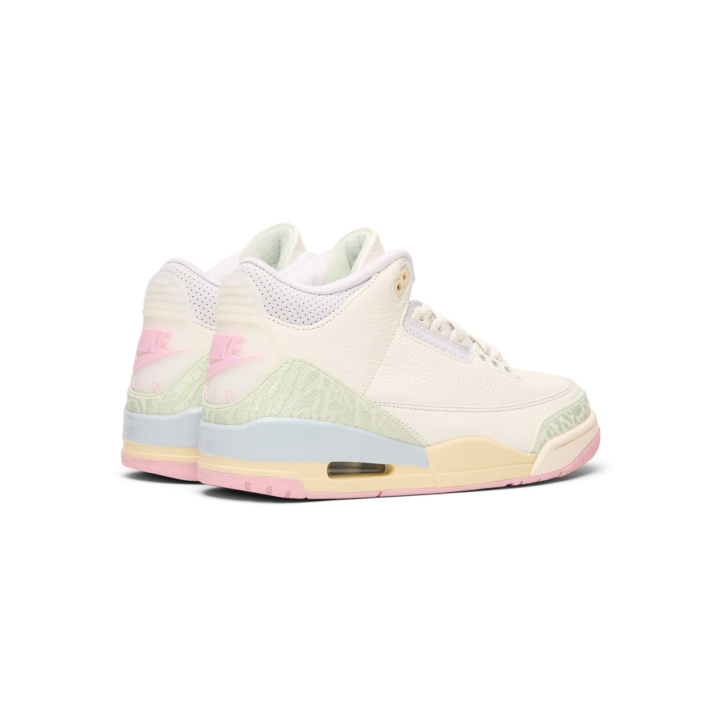 Air Jordan 3 Retro (Sail/Jade Aura-Aura-Iced Carmine)