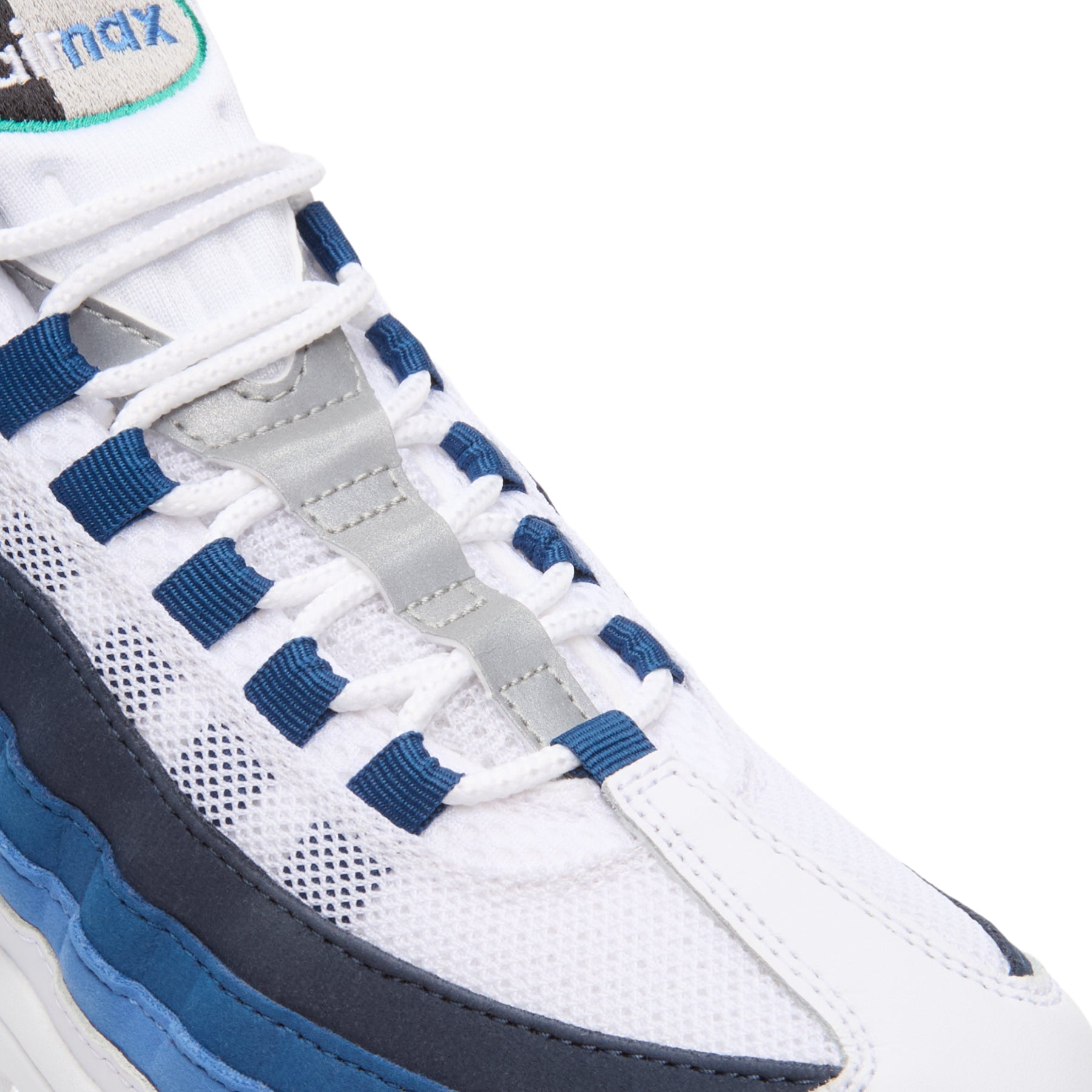 Nike Air Max 95 OG (White/Emerald Green-Lake Blue)