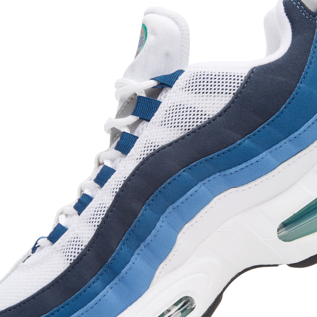 Nike Air Max 95 OG (White/Emerald Green-Lake Blue)