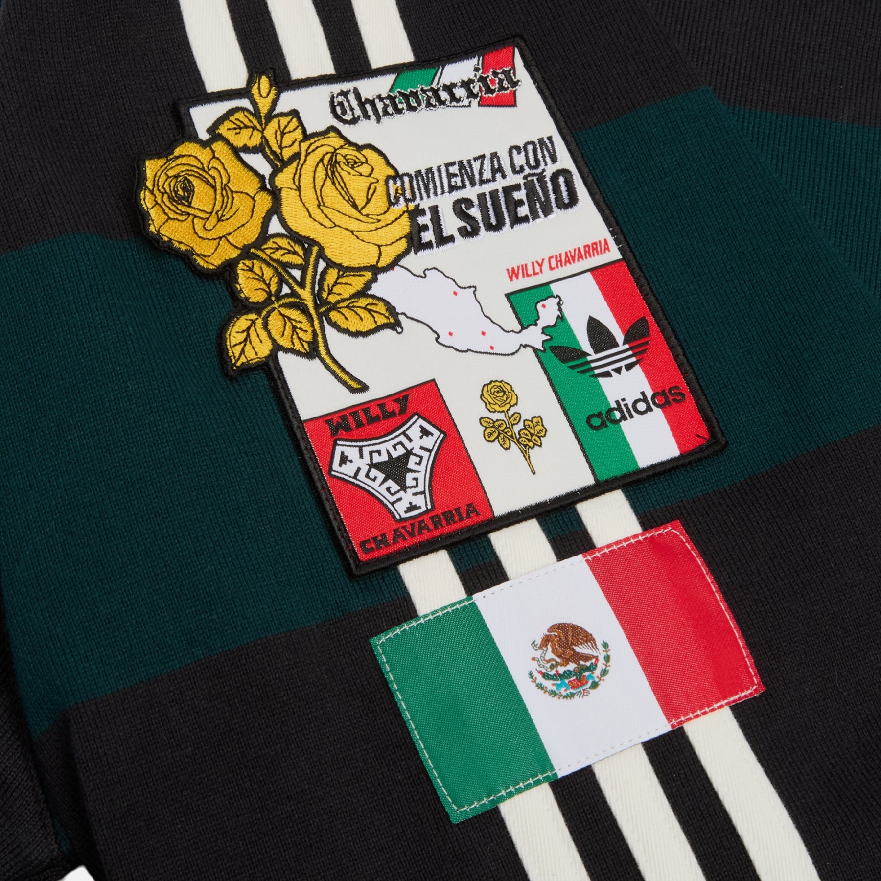 Adidas WC LS Rugby (Black/Aurora Ivy)