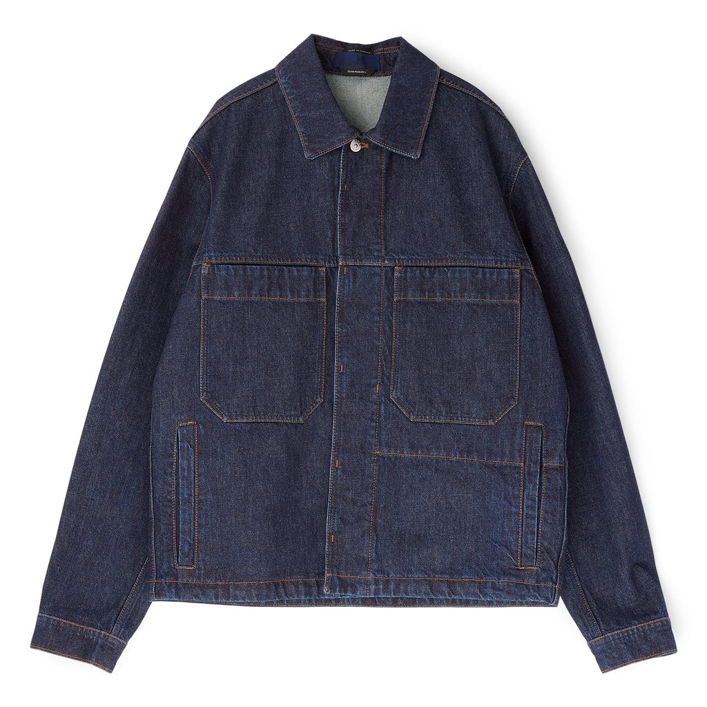 Stone Island Biker Jacket (Blue Rinse)
