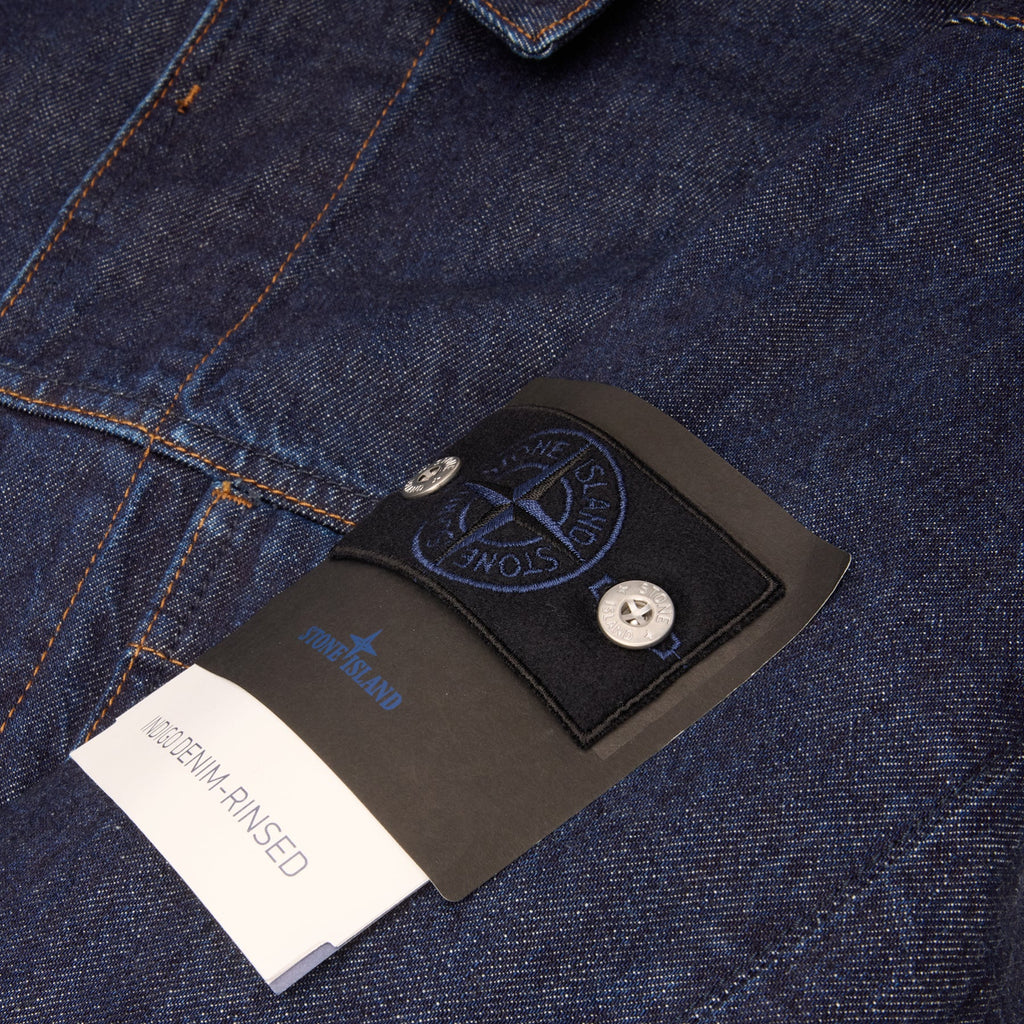 Stone Island Biker Jacket (Blue Rinse)