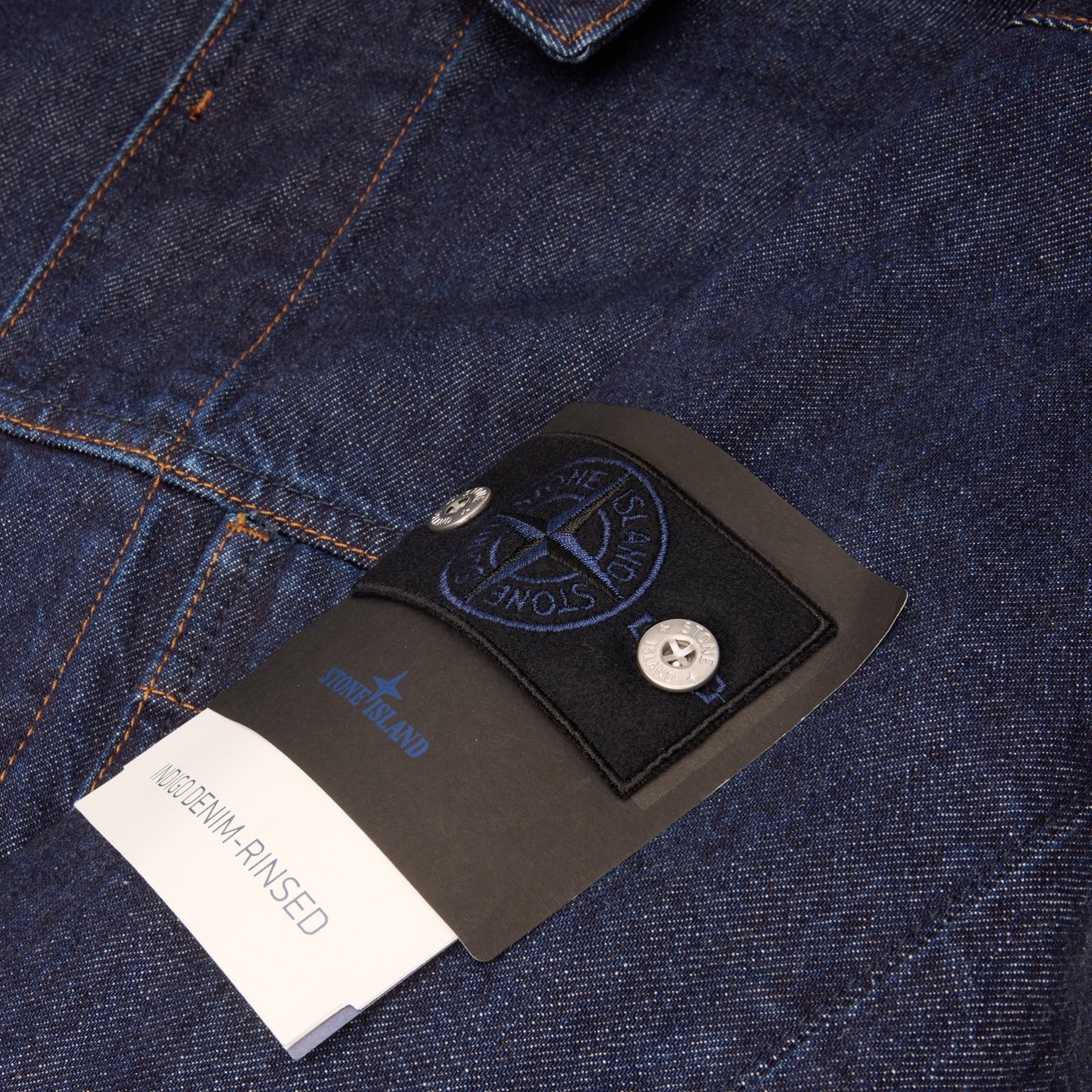 Stone Island Biker Jacket (Blue Rinse)