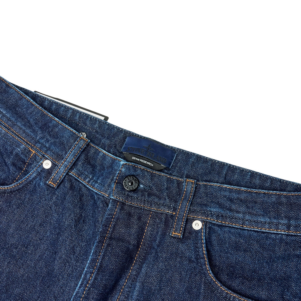 Stone Island Trousers (Blue Rinse)