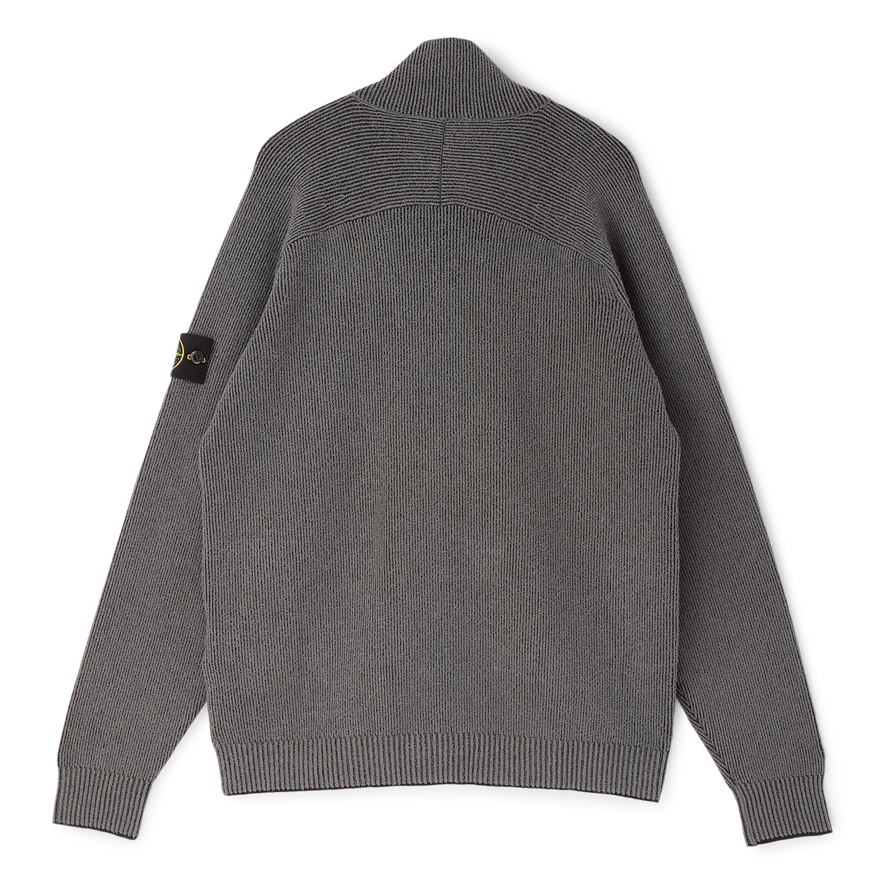 Stone Island Cardigan (Melange Charcoal)
