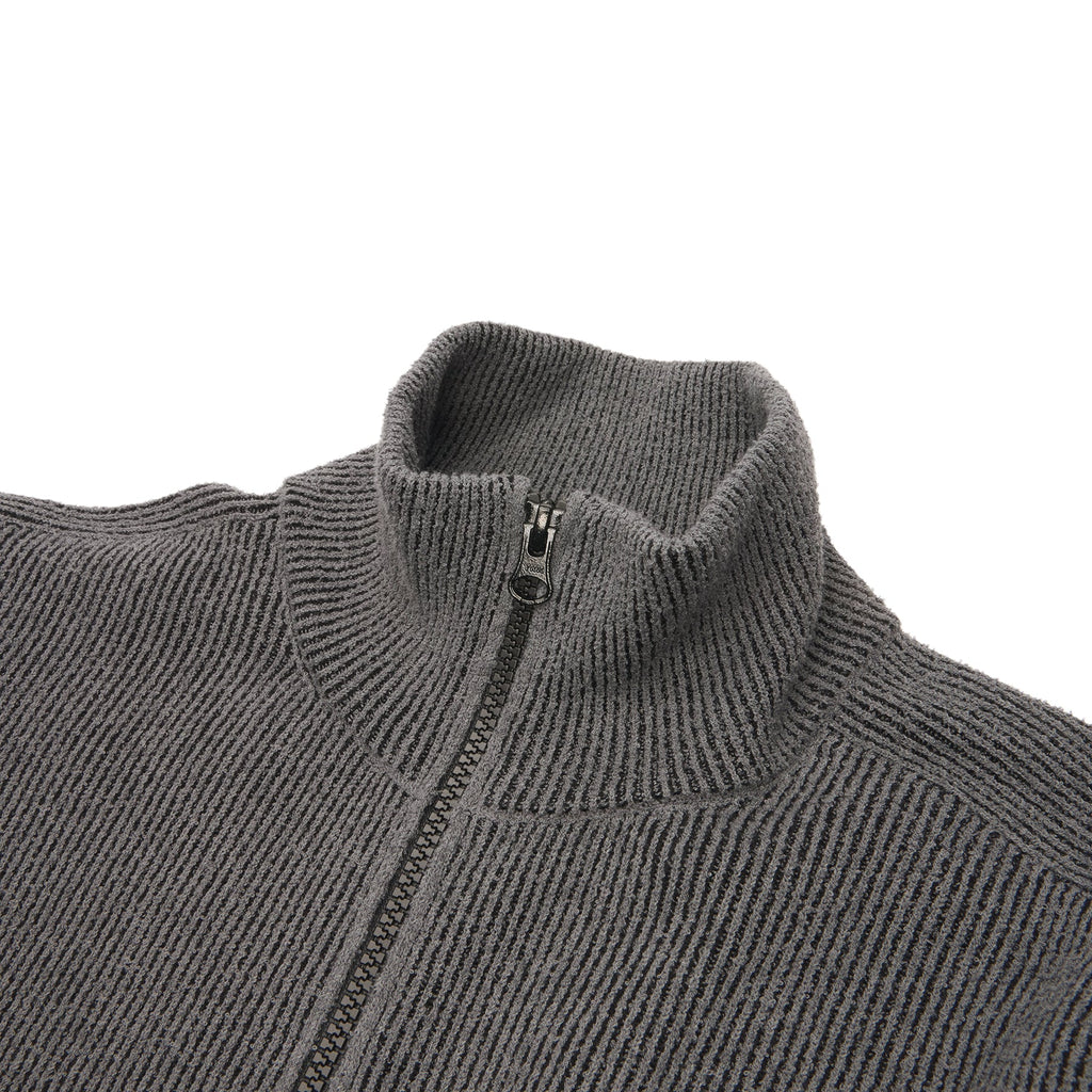 Stone Island Cardigan (Melange Charcoal)