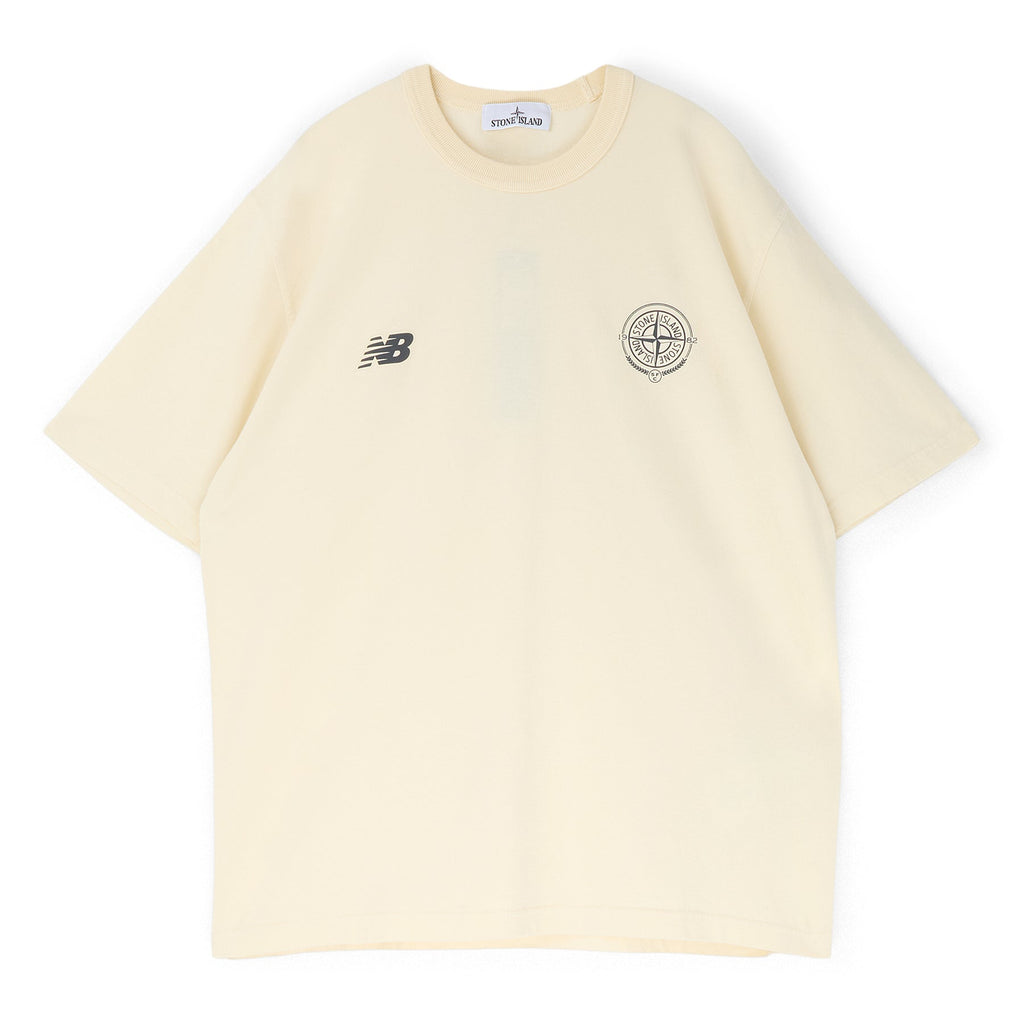 Stone Island X New Balance SS T-Shirt (Ivory)